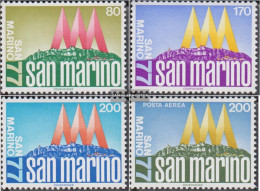 San Marino 1127-1130 (complete Issue) Unmounted Mint / Never Hinged 1977 Philately. - Ungebraucht
