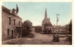 POUGNY RECETTE BURALISTE ET PLACE PRINCIPALE - Autres & Non Classés