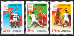 Kyrgyzstan MNH Set - Fußball-Asienmeisterschaft (AFC)