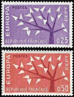 France 1962, Europa CEPT - 2 V. MNH - 1962