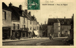 SAINT SAULGE PLACE DE L'EGLISE - Sonstige & Ohne Zuordnung