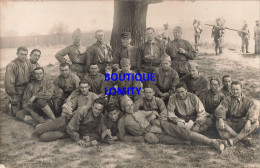 Militaire Carte Photo Groupe 163e Régiment Soldats Militaires - Regimente