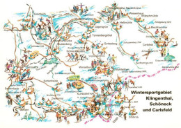 73757785 Schoeneck Vogtland Wintersportgebiet Klingenthal Schoeneck Carlsfeld Ze - Autres & Non Classés