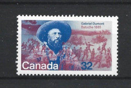 Canada 1985 Gabriel Dumont Y.T. 908 ** - Nuovi