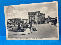 CARTOLINA BUSTO ARSIZIO PIAZZA DELL'IMPERO E VIA G.MAMELI  VIAGGIATA. - Busto Arsizio