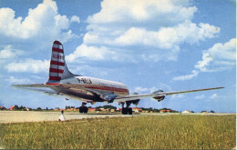 QUADRIMOTEUR DOUGLAS  DC 4 - Cie AIR ALGERIE - - 1946-....: Modern Tijdperk