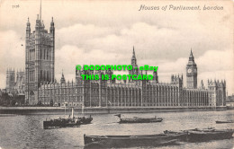 R466357 London. Houses Of Parliament. Valentines Series - Autres & Non Classés