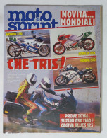 60498 Motosprint 1988 A. XIII N. 11 - Suzuki GSX 1100 F / Cagiva Blues 125 - Motores