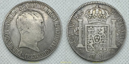 3902 ESPAÑA 1823 FERNANDO VII 20 REALES 1823 MADRID - Sammlungen