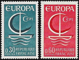 France 1966, Europa CEPT - 2 V. MNH - 1966