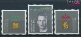 Liechtenstein 1906A-1908A (kompl.Ausg.) Postfrisch 2018 Erbprinz Alois (10391362 - Nuevos