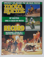 60520 Motosprint 1988 A. XIII N. 24 - Gilera MX-1 + POSTER - Motoren