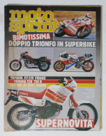 60529 Motosprint 1988 A. XIII N. 37 - Yamaha XV250 Virago / Yamaha FZR 750 R - Moteurs