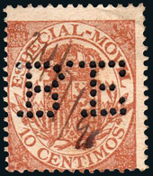 Madrid - Perforado - Especial Móvil 10cts. "B.E." - Used Stamps