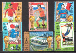 Maldives MNH Set - 2002 – Corea Del Sud / Giappone