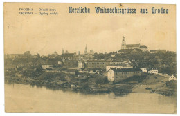 BL 39 - 20468 GRODNO, Panorama, Belarus - Old Postcard - Used - 1915 - Wit-Rusland