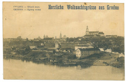 BL 39 - 20468 GRODNO, Panorama, Belarus - Old Postcard - Used - 1915 - Belarus