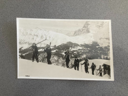 Skiers Carte Postale Postcard - Other & Unclassified