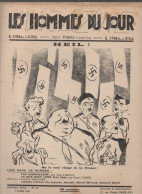 Revue LES HOMMES DU JOUR  N°N44 Avril 1936  Caricature De Toger PRATS  Les Fascistes Français    (CAT1082 /N044)) - 1900 - 1949