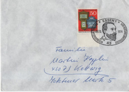 Germany Deutschland 1974 FDC 100 Jahre Weltpostverein, UPU, Canceled In Essen - 1971-1980