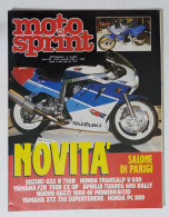 60538 Motosprint 1988 A. XIII N. 46 - Suzuki GSX R 750R / Honda Transalp V600 - Motores