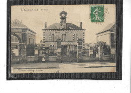 89- LAVAU- ( St.Fargeau ) -Une Vue Animée De La MAIRIE En 1914 - Sonstige & Ohne Zuordnung