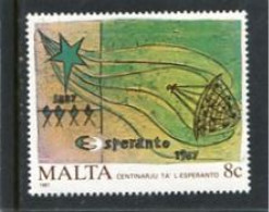 MALTA - 1987  8c  ANNIVERSARIES  MINT NH - Malta