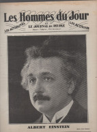 Revue LES HOMMES DU JOUR  N°SM48  Photo D'EINSTEIN    (CAT1082 /SM048) - 1900 - 1949