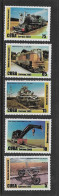 CUBA 2003 TRAINS  YVERT N°4097/4101 NEUF MNH** - Eisenbahnen