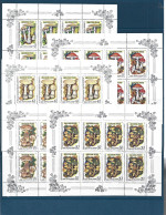 1986 Russie - URSS 5304-08** Feuillets Champignons, Kleinbogen - Unused Stamps