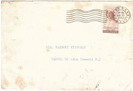 1957 L.25 FILIPPINO LIPPI - 1946-60: Storia Postale