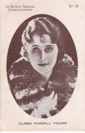 POSTAL DE LA ACTRIZ CLARA KIMBALL YOUNG (LA NOVELA SEMANAL CINEMATOGRAFICA) - Schauspieler