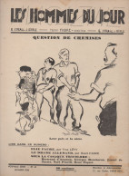 Revue LES HOMMES DU JOUR  N°N42  Caricature De  Roger PRATS , HITLER    (CAT1082 /N042) - 1900 - 1949