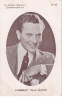 POSTAL DEL ACTOR HERBERT RAWLINSON (LA NOVELA SEMANAL CINEMATOGRAFICA) - Schauspieler