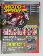 60562 Motosprint 1996 A. XXI N. 12 - Suzuki GSF 1200 / Laverda 668 + INSERTO - Engines