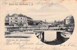 Gruß Aus Heilbronn - Partie Beim Kgl.Hauptzollamt Gel.1904 AKS - Heilbronn