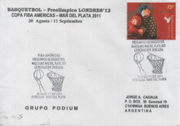 Argentina,  Basketball, FIBA Americas Preolympic Tournament, Mar Del Plata 2011 ( London Olympic 2012 ) (2) - Basketball