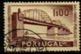 PORTUGAL     -    1952 .  Y&T N° 766 Oblitéré. Pont - Used Stamps