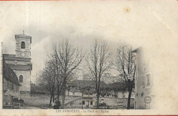 LES AVENIERES La Place De L' Eglise - Les Avenières