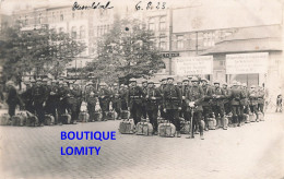 Militaire Dusseldorf 1923 Troupes Occupation Française Cérémonie Remise Du Drapeau Des Chasseurs CPSM PF - Düsseldorf