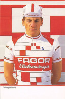 Velo - Cyclisme - Coureur Cycliste Thierry Peloso - Team Fagor - 1985 - Radsport