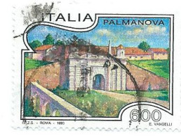 Italia 1993; Turistica : Palmanova ; Usato - 1991-00: Gebraucht