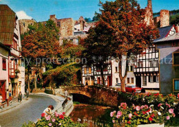 72687307 Muenstereifel Bad Entenmarkt Mit Blick Auf Die Burg Altstadt Fachwerkha - Bad Muenstereifel