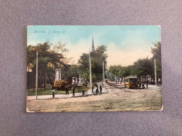 St Denis Street Montreal Carte Postale Postcard - Montreal