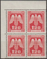 031/ Pof. SL 19, Corner 4-block - Unused Stamps
