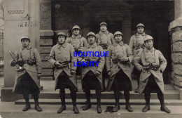 Militaire Carte Photo 16e Régiment De Chasseurs Caserne Barbot 1924 Avec Noms Des Militaires - Regimente