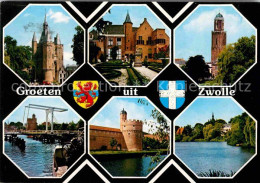 72687210 Zwolle Overijssel Schloss Kirche Rathaus Zugbruecke Zwolle - Autres & Non Classés