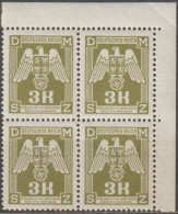 033/ Pof. SL 22, Corner 4-block - Unused Stamps