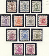 SBZ  138-149 Y, Postfrisch **, Mit Abarten, Volkssolidarität, 1946 - Postfris