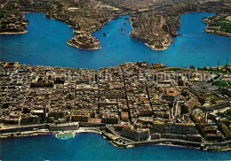 72687166 Malta Valletta And Grand Harbour Fliegeraufnahme  - Malta